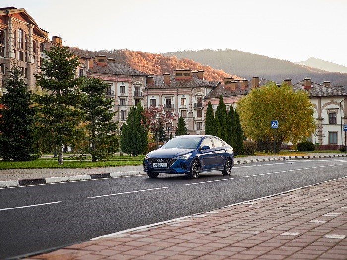 Hyundai представляет лимитированную серию седана Solaris Sportline